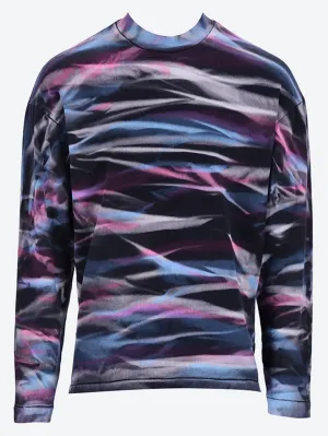 Tie dye longsleeve t shirt knit