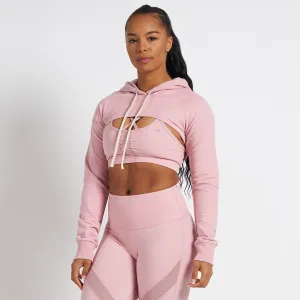 Vanquish Radiate Women's Pink Super Cropped Hoodie