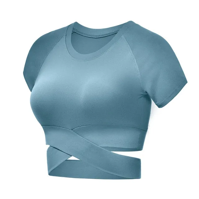 Women Workout Shirts Quick Dry